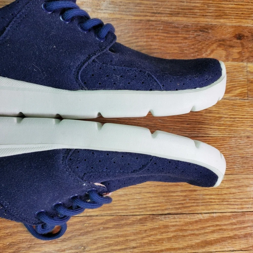 Etnies Scout XT Womens Lace Up Shoes Sz 7 Skate Skateboarding Casual Navy Blue